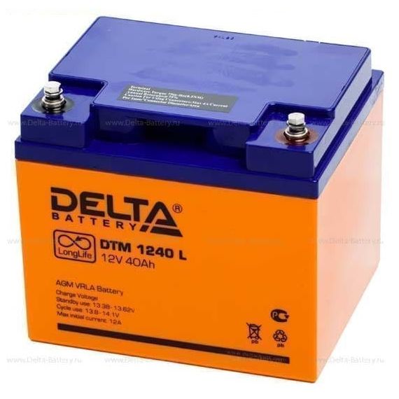 Аккумулятор Delta DTM 1240LАккумулятор Delta DTM 1240L[image_num]