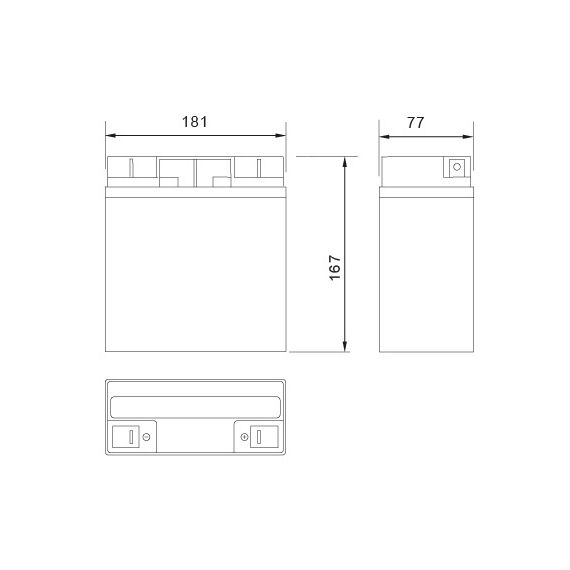 FS 1217 Аккумулятор герметичный свинцово-кислотный ETALONFS 1217 Аккумулятор герметичный свинцово-кислотный ETALON[image_num]