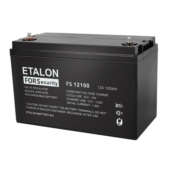 FS 12100 Аккумулятор герметичный свинцово-кислотный ETALON