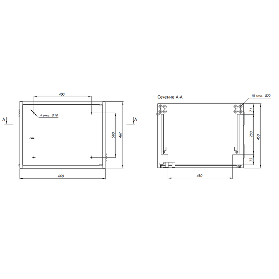 EC-WS-096045-GY настенный антивандальный шкаф, 9U, Ш600хВ470хГ450мм, OEM, серыйEC-WS-096045-GY настенный антивандальный шкаф, 9U, Ш600хВ470хГ450мм, OEM, серый[image_num]