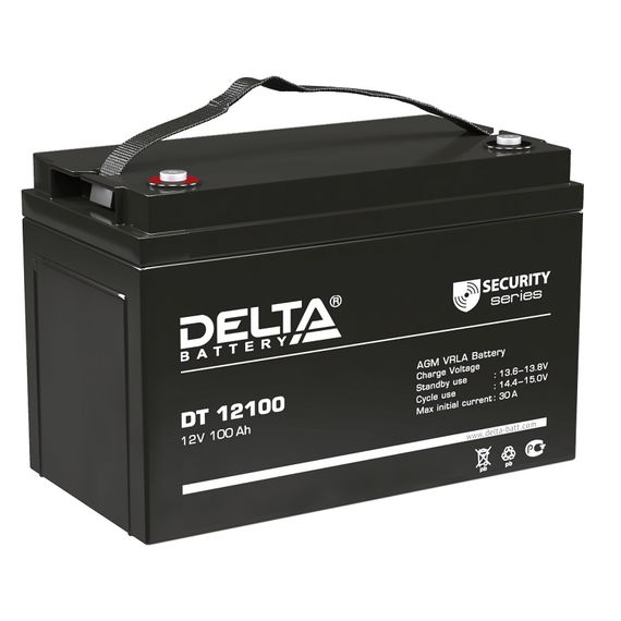 Аккумулятор DT 12100 герметичный свинцово-кислотный Delta