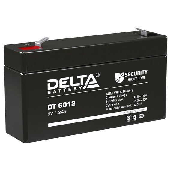 Аккумулятор DT 6012 Delta