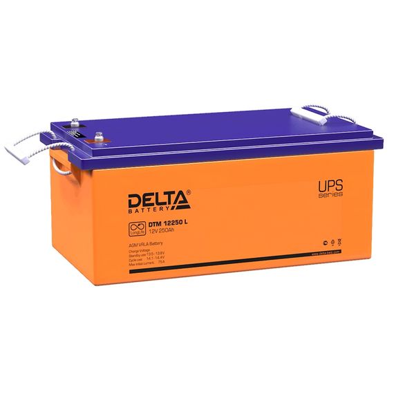 Аккумулятор DTM 12250 L Delta