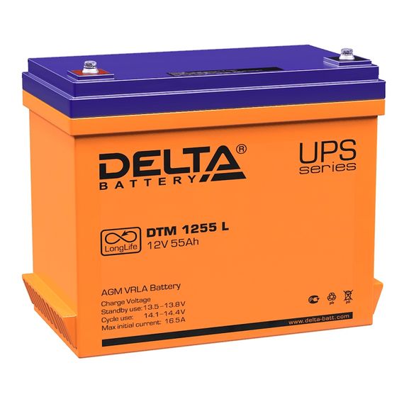 Аккумулятор DTM 1255 L Delta