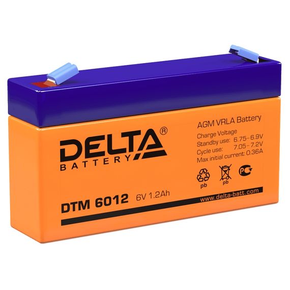 Аккумулятор DTM 6012 Delta