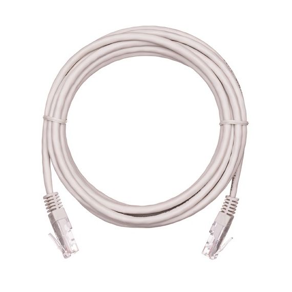 EC-PC4UD55B-015-GY коммутационный шнур (патчкорд) NETLAN U/UTP 4 пары, Кат.5е