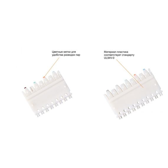 NMC-CC110UD5 Коннектор 110 NIKOMAX, Кат.5е, 5 пар