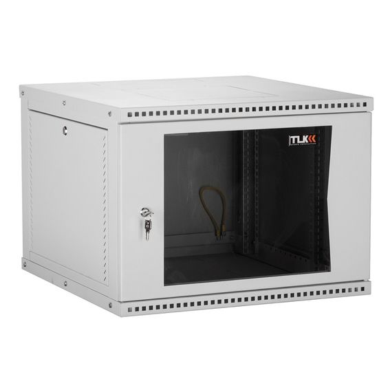 TWI-096060-R-G-GY настенный разборный шкаф TLK 19", 9U