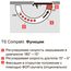 TS Compakt доводчик дверной  (коричневый)TS Compakt доводчик дверной  (коричневый)[image_num]