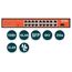 WI-PS518GH коммутатор неуправляемый PoE Wi-Tek