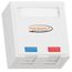 NMC-MB2P-ST-WT корпус настенной розетки на 2 порта